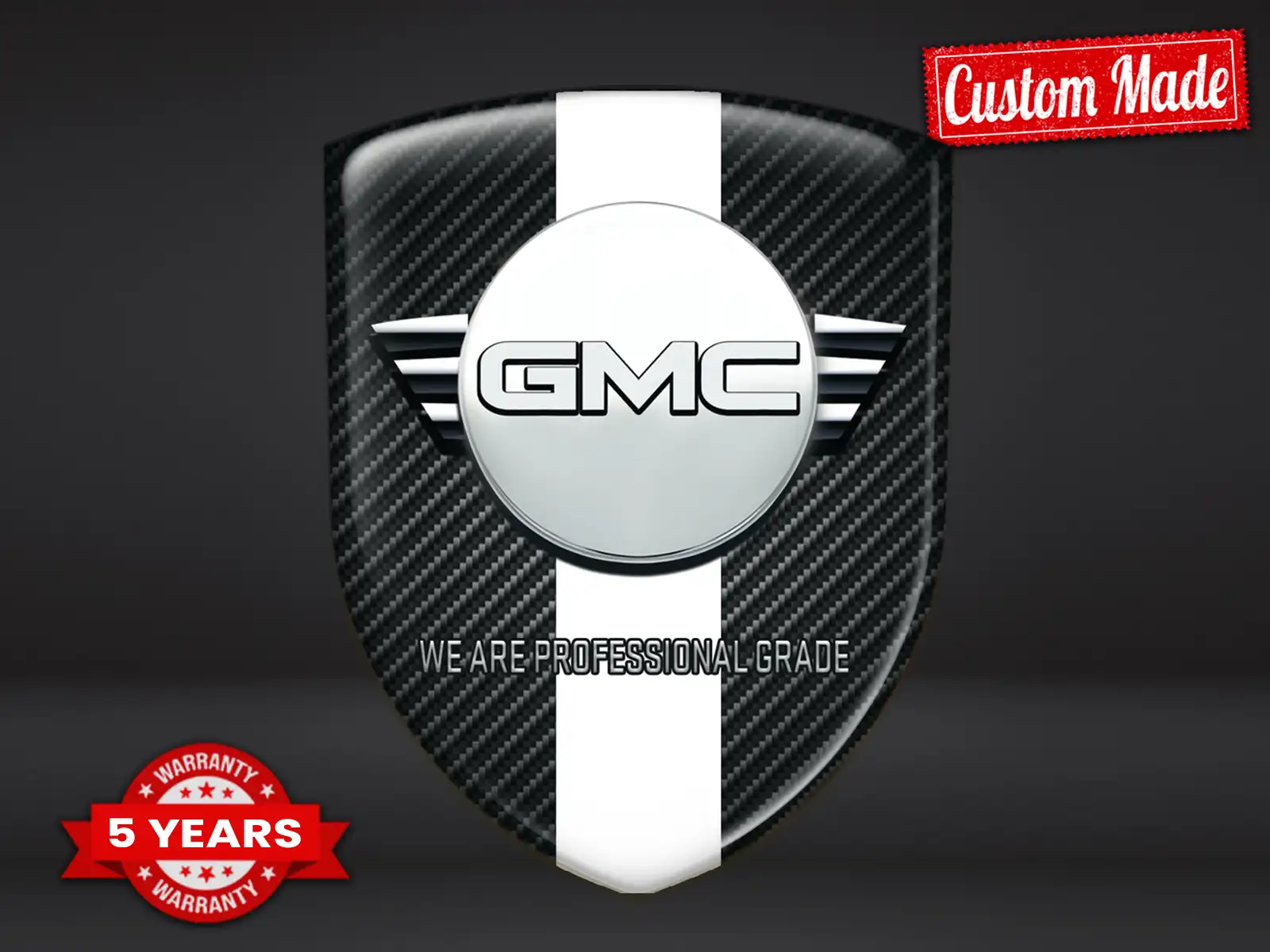 GMC Wandaufkleber Auto Robust Hochwertig Professionell